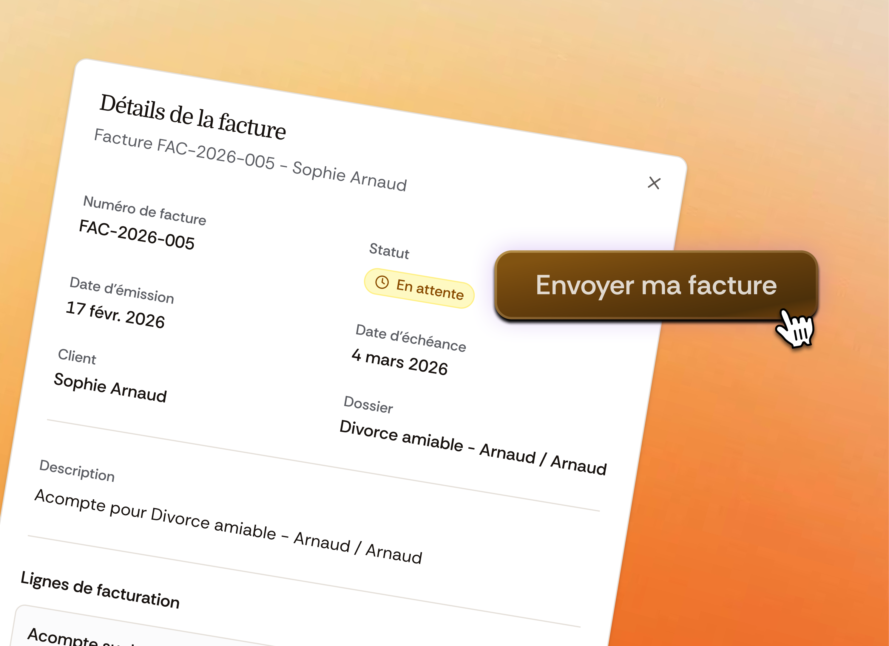 Facturation & paiement